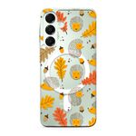 Maska / futrola silikonska print MagSafe za Samsung A166 Galaxy A16 5G leaves (MS).