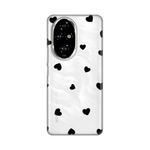 Silikonska maska / futrola print ultra tanka za Huawei Honor 200 Pro Hearts.