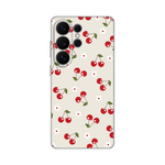 Silikonska maska / futrola print za Samsung S948 Galaxy S26 Ultra Cherry and Flowers.