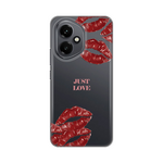 Silikonska maska / futrola print ultra tanka za Huawei Honor 400 Just Love Pink.