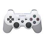 DualShock 3 Joypad for PS3 Ceramic beli original (MS).