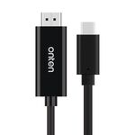 Adapter USB Type-C na HDMI 4K 30Hz 1.8m (OTN-9572) Onten (MS).