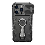 Maska / futrola Nillkin Cam Shield Armor Pro za iPhone 14 Pro (6.1) crna (MS).