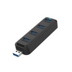 Hub USB 3.0 sa 4 porta (3x USB 2.0 480Mbps + 1x USB 3.0 1Gbps) (OTN-2312) Onten (MS).