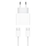 Kucni punjac za Iphone 15/16/17 PD Fast charger 35W Type C na Type C beli HQ (MS).