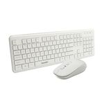 Tastatura i mis bezicni combo set BANDA C400 beli (MS).