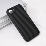 Maska / futrola Carbon fiber za iPhone 16e/17e 6.1 crna.