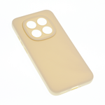 Maska / futrola Silikon Pro Camera za Xiaomi Redmi Note 15 Pro 5G krem.
