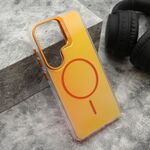 Maska / futrola GLOW LOOK MagSafe za Samsung S948 Galaxy S26 Ultra 5G narandzasta (MS).