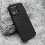 Silikonska maska / futrola CARBON LIGHT za Huawei Honor X7c/Honor 200 Smart crna (MS).