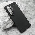 Silikonska maska / futrola BRUSHED za Samsung S948 Galaxy S26 Ultra 5G 5G crna (MS).