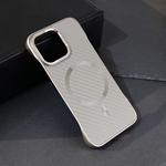 Maska / futrola Magsafe Carbon za iPhone 13 Pro siva.