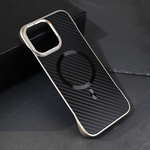 Maska / futrola Magsafe Carbon za iPhone 16 Pro Max 6.9 crna.