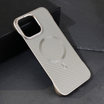 Maska / futrola Magsafe Carbon za iPhone 16 Pro Max 6.9 siva.