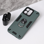 Maska / futrola Hard Ring za Huawei Honor 200 Smart/Honor X7c siva.