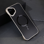 Maska / futrola Magsafe Carbon za iPhone 16 Plus 6.7 crna.