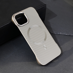 Maska / futrola Magsafe Carbon za iPhone 15 6.1 siva.