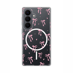 Maska / futrola print Magsafe za Samsung S941 Galaxy S26 Cute Bows.