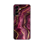 Silikonska maska / futrola print za Samsung A576 Galaxy A57 5G Burgundy.