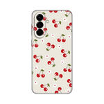 Silikonska maska / futrola print za Samsung A576 Galaxy A57 5G Cherry and Flowers.