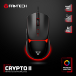 Mis Gaming Fantech VX7V2 Crypto II crni.