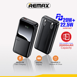Back Up Baterija prenosiva baterija REMAX Cynlle Series RPP-680 PD 20W+QC 22.5W 20000mAh crni.