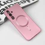 Maska / futrola Magsafe Chrome za Samsung S731B Galaxy S25 FE roze.
