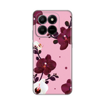Silikonska maska / futrola print ultra tanka za Honor X7d 4G/400 Smart 5G Pink Orchid.
