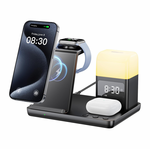 Desktop drzac za mobilni telefon Z18 6u1 (wireless punjac za mobilni telefon, slusalice i Apple sm.