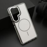 Maska / futrola BUSINESS LOOK MagSafe za Samsung S948 Galaxy S26 Ultra 5G bela (MS).