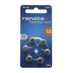 Baterija za slusni aparat Zinc Air dugmasta ZA13 6/1 Renata (MS).