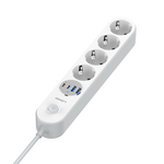 Produzni kabl LDNIO SE1-C 2500W EU, 4 uticnice 2xUSB 12W, 2xPD 20W beli 2m.