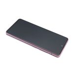 LCD displej za Samsung A516 Galaxy A51 5G + Touch screen + frame pink original EU (GH82-23124C/23100C/22945C) (MS).