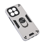 Maska / futrola Hard Ring za Huawei Honor X6c siva.