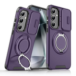 Maska / futrola CamShield Ring stand za Samsung S941 Galaxy S26 ljubicasta.