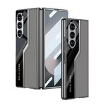 Maska / futrola LEATHER STYLE za Samsung Galaxy Z Fold 6 5G siva (GKK case) (MS).