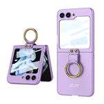 Maska / futrola SMOOTH RING za Samsung F741B/F761B Galaxy Z Flip 6 5G/Z Flip 7 FE 5G ljubicasta (GKK case) (MS).