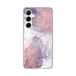 Silikonska maska / futrola print za Samsung A556 Galaxy A55 5G Pink Marble.