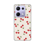 Silikonska maska / futrola print za Xiaomi Redmi Note 14s Cherry and Flowers.