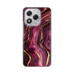 Silikonska maska / futrola print za Huawei Honor 400 Lite Burgundy.