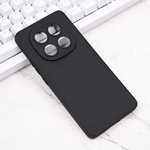 Maska / futrola Silikon Pro Camera za Xiaomi Redmi Note 14 Pro Plus 5G crna.