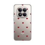 Silikonska maska / futrola print za Xiaomi Redmi Note 15 Pro 5G Red Hearts.