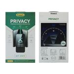 GLASS - Staklena zaštita za ekran X mart 9D PRIVACY za iPhone 16 Pro (6.3)/iPhone 17 (6.3) (MS).