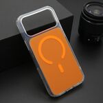 Maska / futrola AMBER COLOR MagSafe za iPhone 17 Pro Max (6.9) narandzasta (MS).