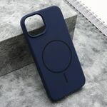 Maska / futrola FLEX MagSafe za iphone 13 (6.1) plava (MS).