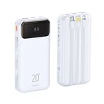 Back Up Baterija REMAX Reyluck Series RPP-686 fast 2.1A 20000mAh beli (MS).