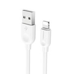 USB data kabl Comicell Superior CO-BX14 2.4A Lightning 3m beli (MS).
