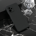 Torbica Silikonska maska / futrola ultra tanka za Motorola Moto G54 mat crna.