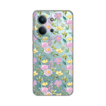 Silikonska maska / futrola print ultra tanka za Xiaomi Redmi 15C 4G Soft Flowers.