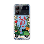 Silikonska maska / futrola print ultra tanka za ZTE Blade A54 Bella Vita.